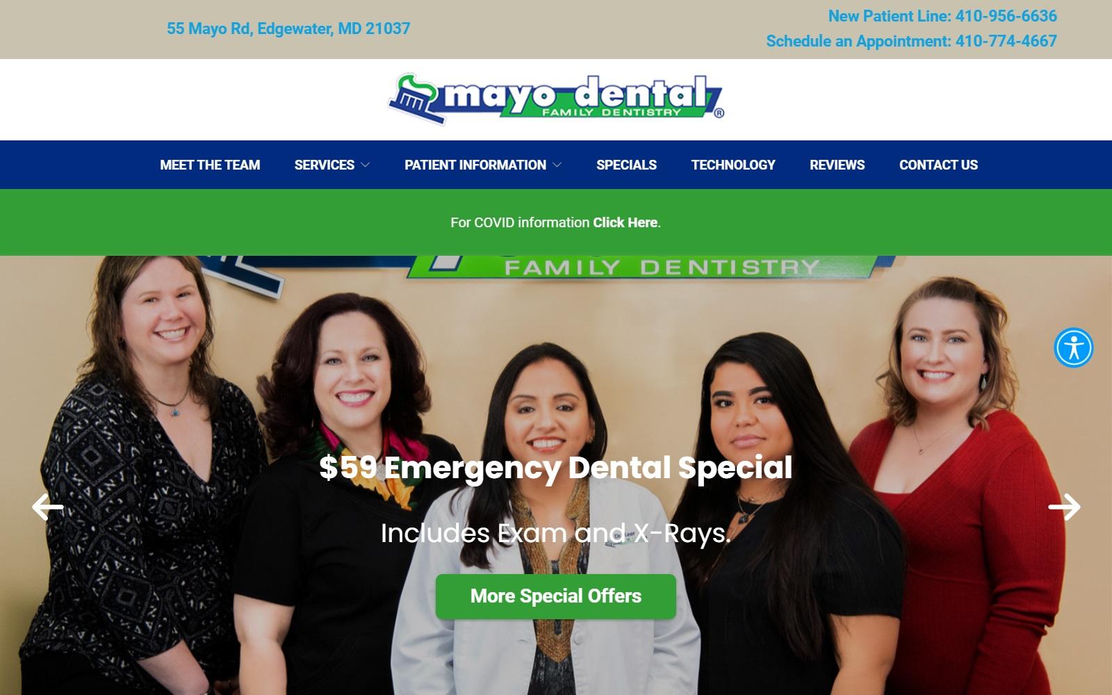 Mayo Dental screenshot
