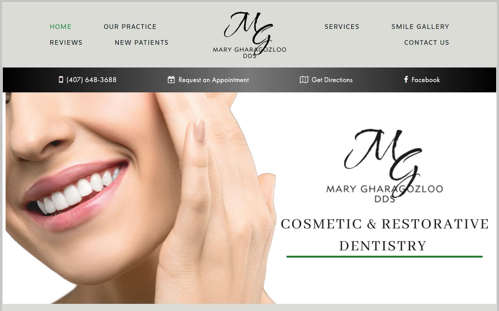Mary Gharagozloo DDS PC screenshot
