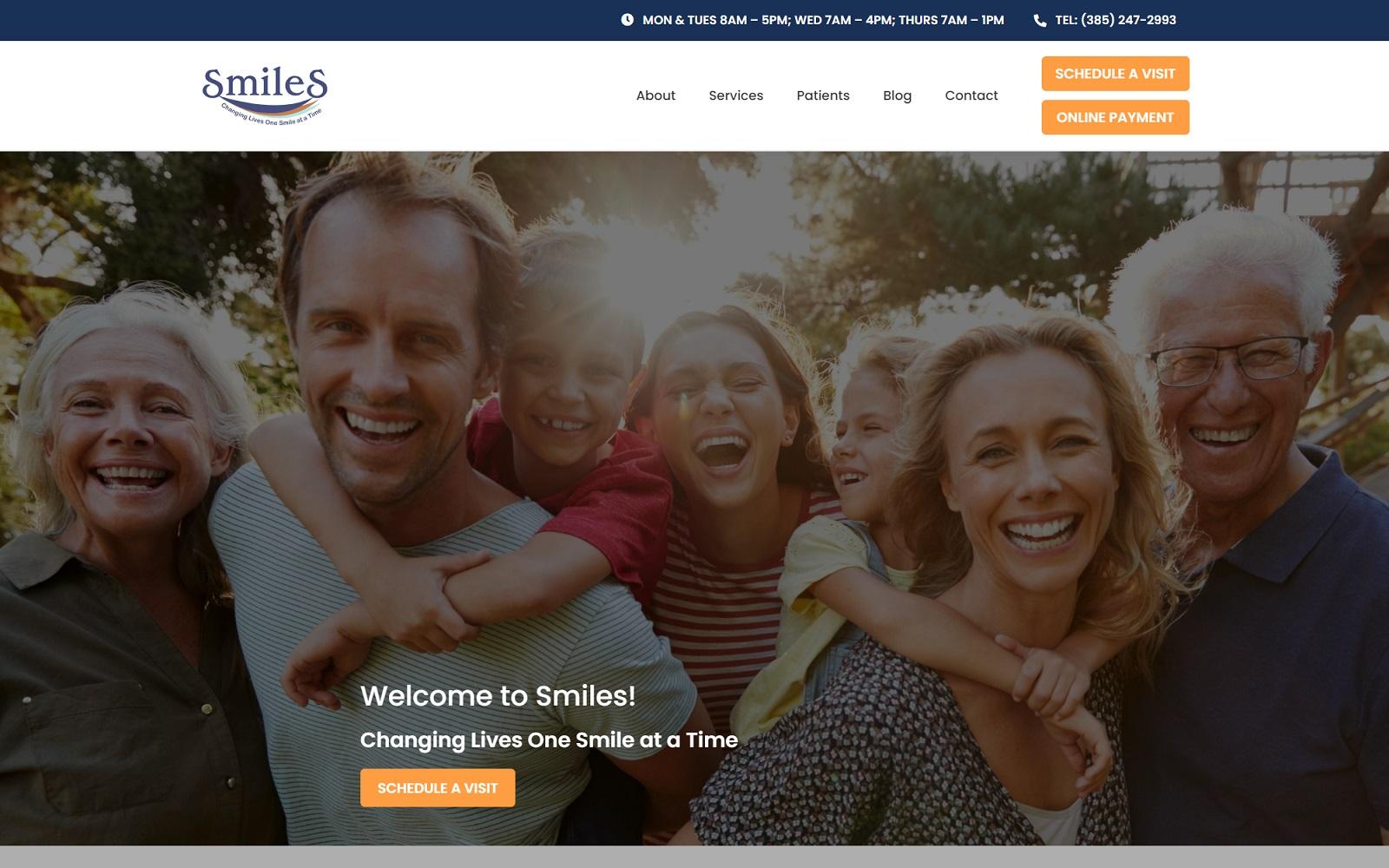 Smiles Dr. Scott Kiser DDS screenshot