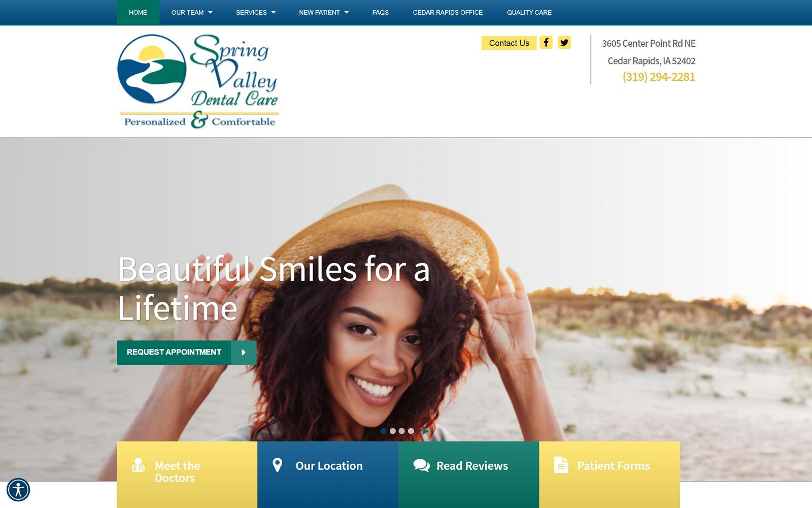 Spring Valley Dental Care screenshot