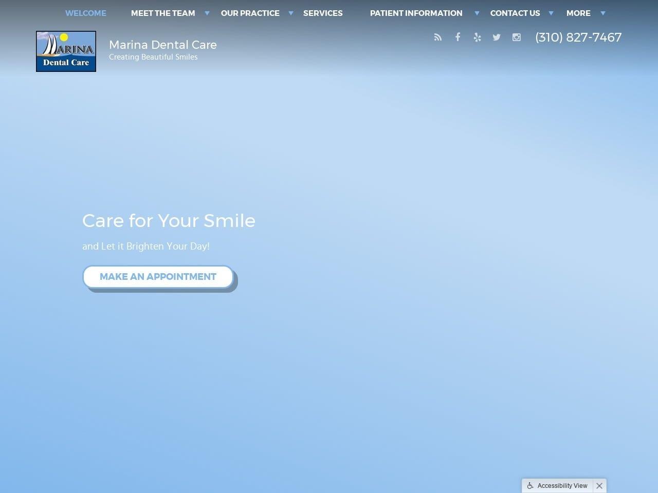 Marina Dental Care screenshot