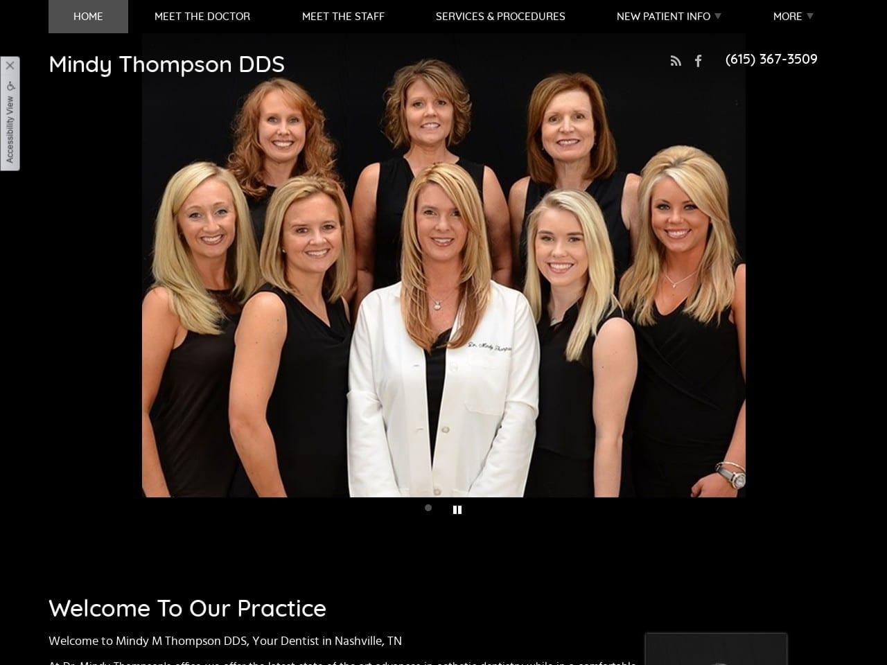 Mindy Thompson DDS screenshot