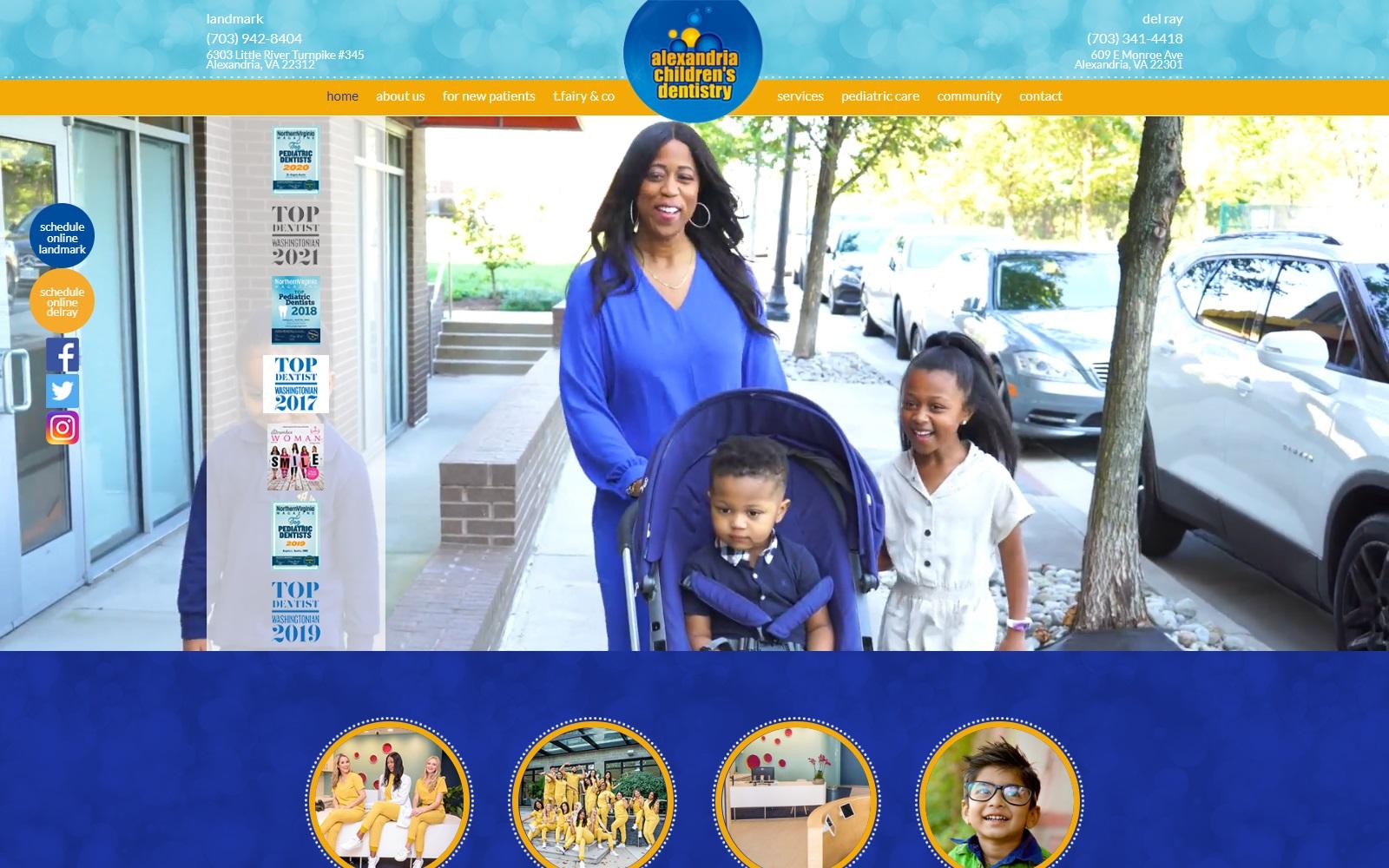 Alexandria Children’s Dentistry screenshot