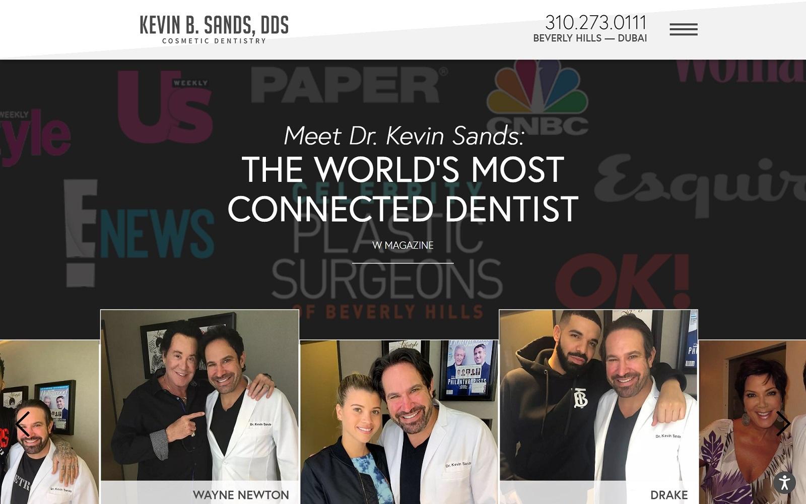 Kevin B. Sands, DDS screenshot