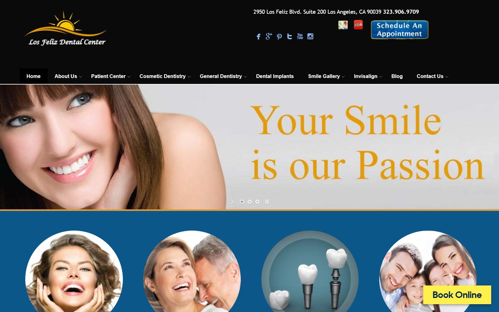Los Feliz Dental Center screenshot