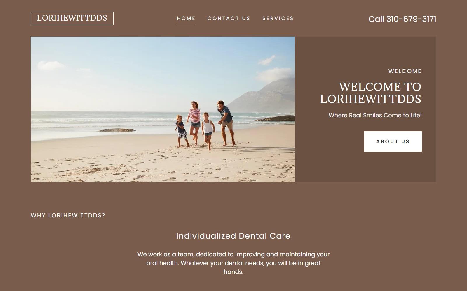 Hewitt Lori DDS screenshot
