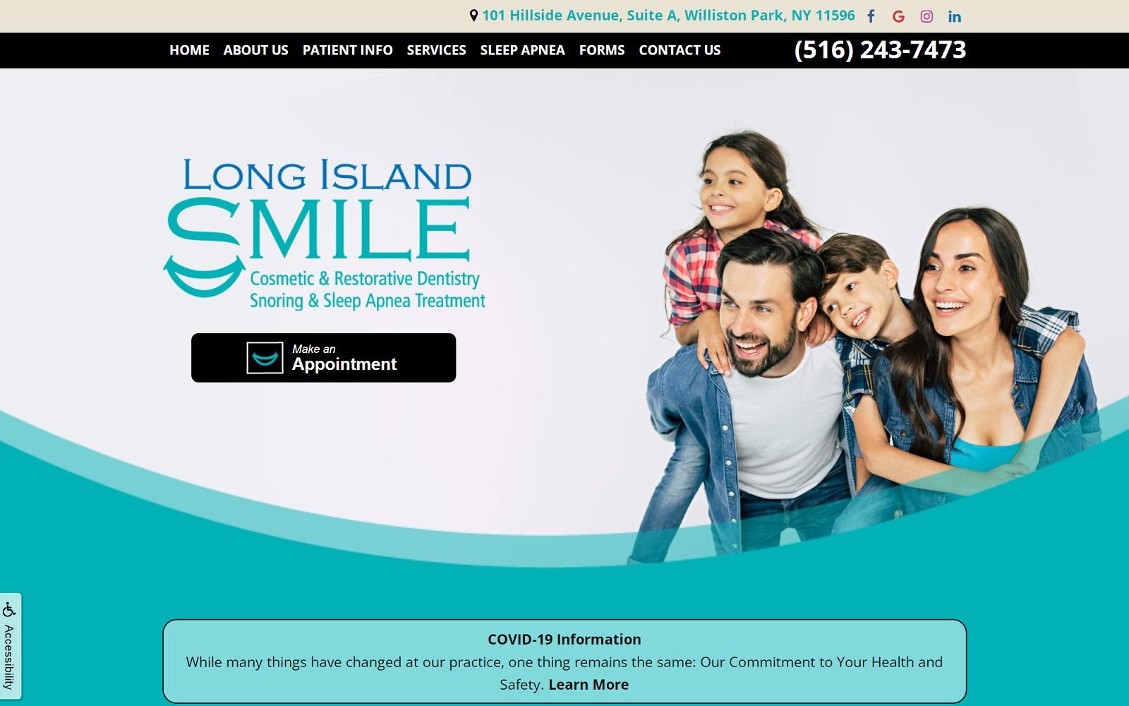 Dr. Neal Seltzer - Long Island Smile Cosmetic & Restorative Dentistry screenshot