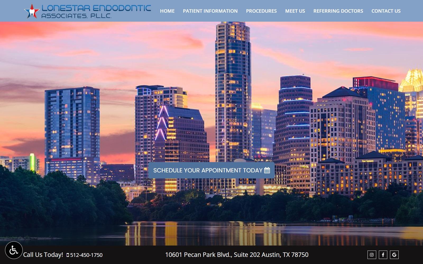 Lonestar Endodontic Associates of Austin screenshot