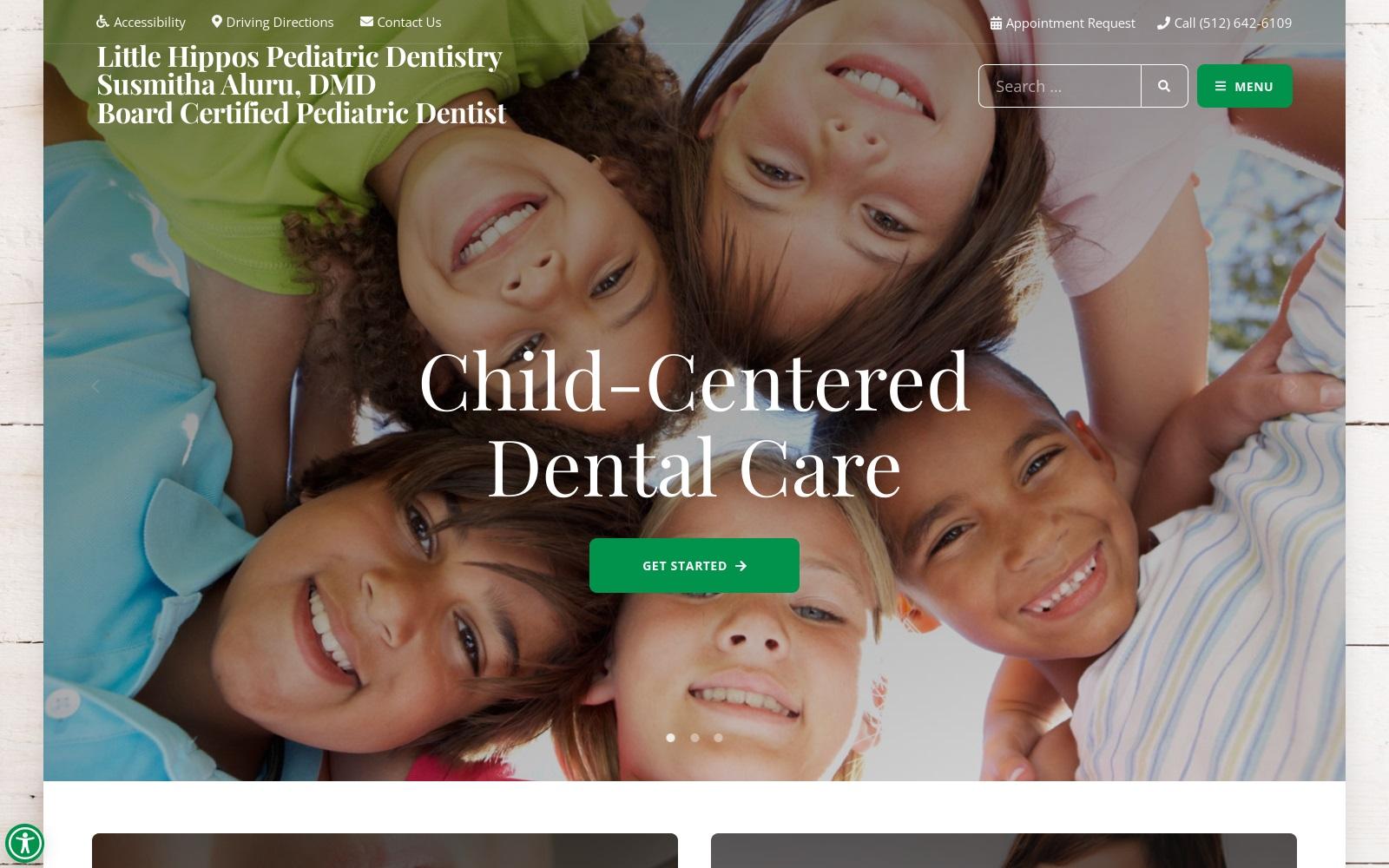 Little Hippos Pediatric Dentistry screenshot