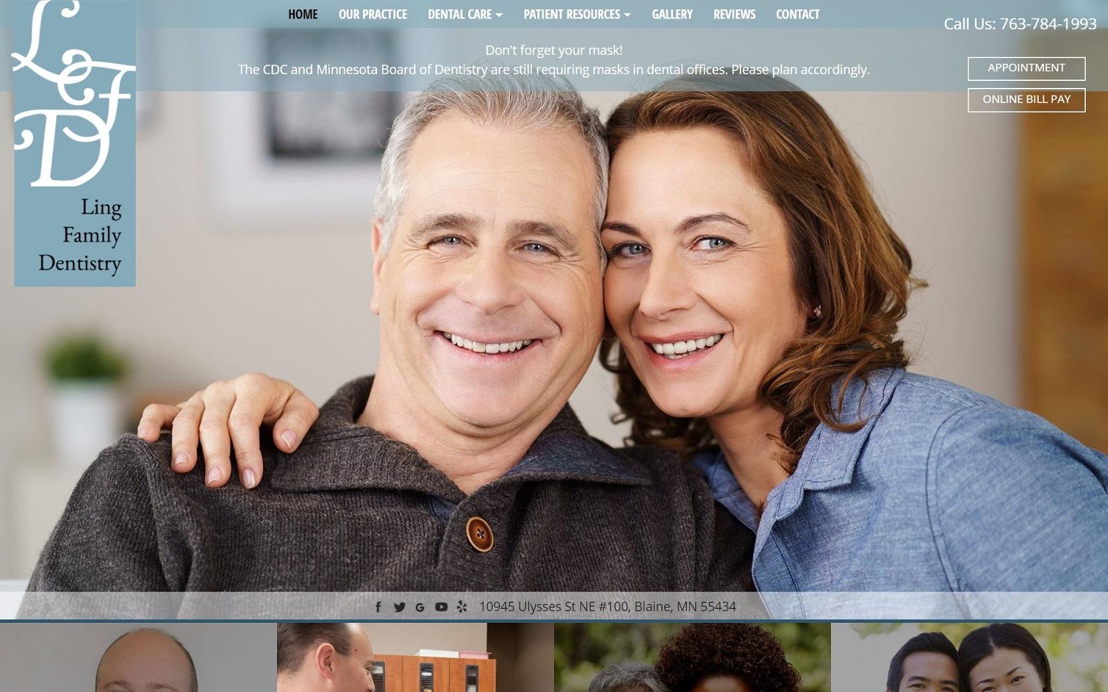 Ling Family Dentistry screenshot