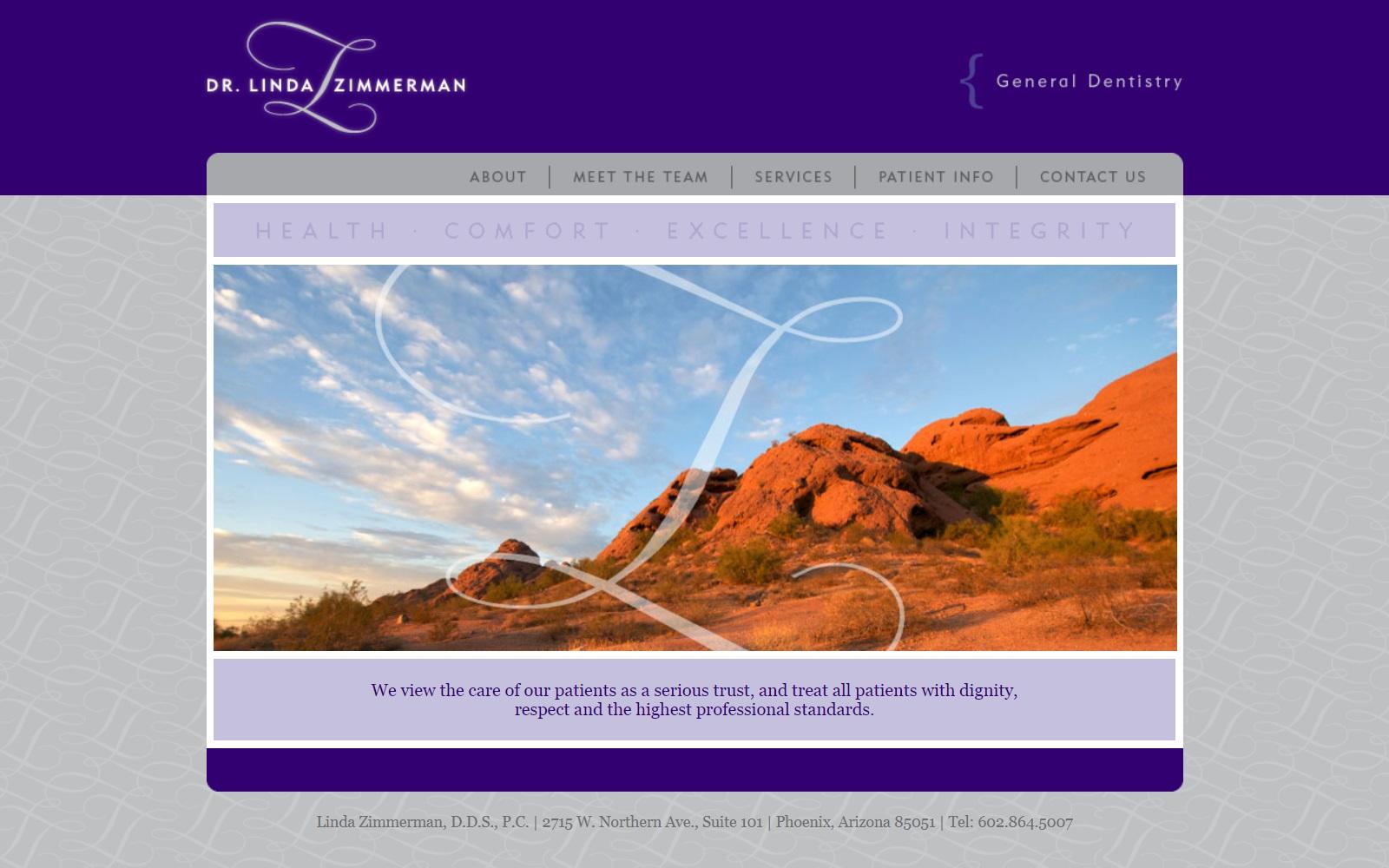 Linda Zimmerman PC screenshot