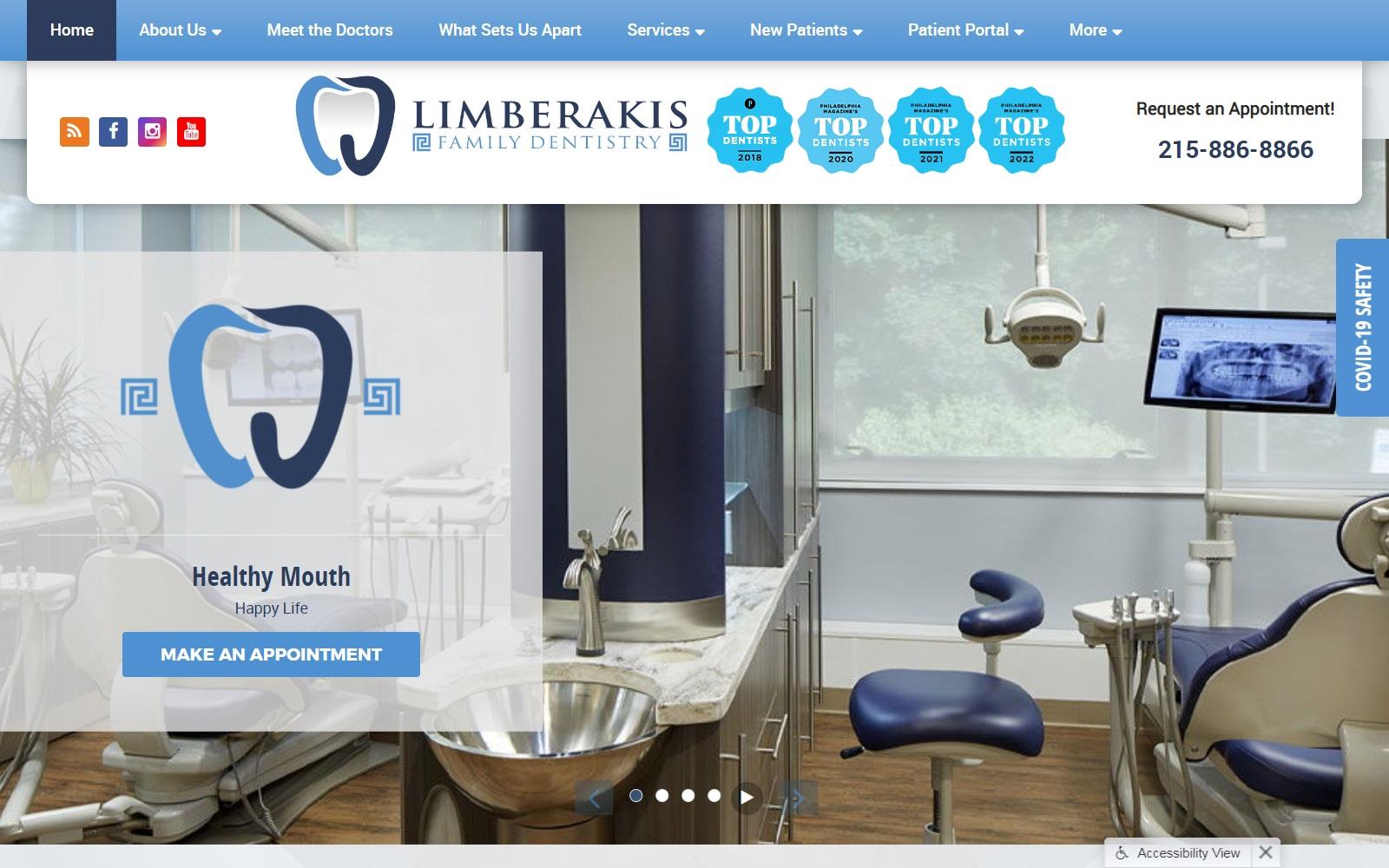 Limberakis Cary J DDS screenshot
