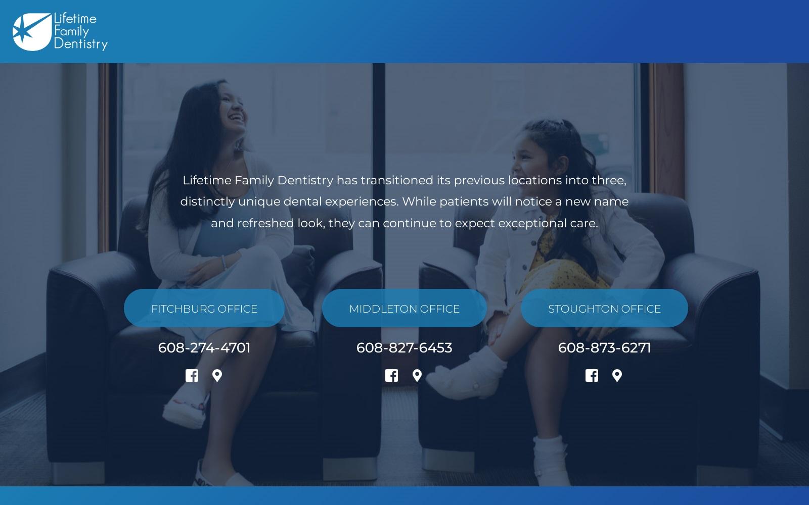 Lifetime Family Dentistry screenshot