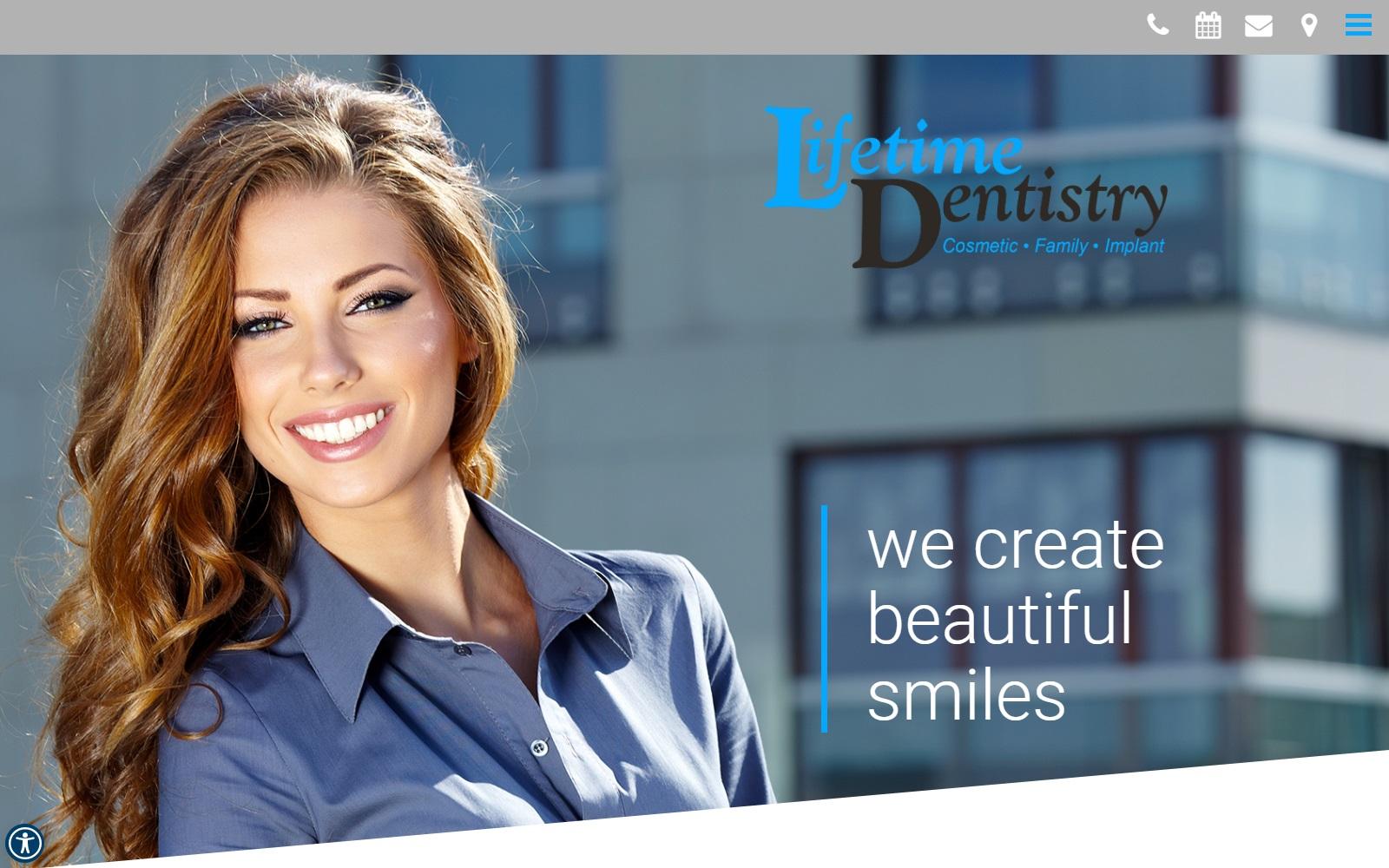 Keller Dentists at Lifetime Dentistry screenshot