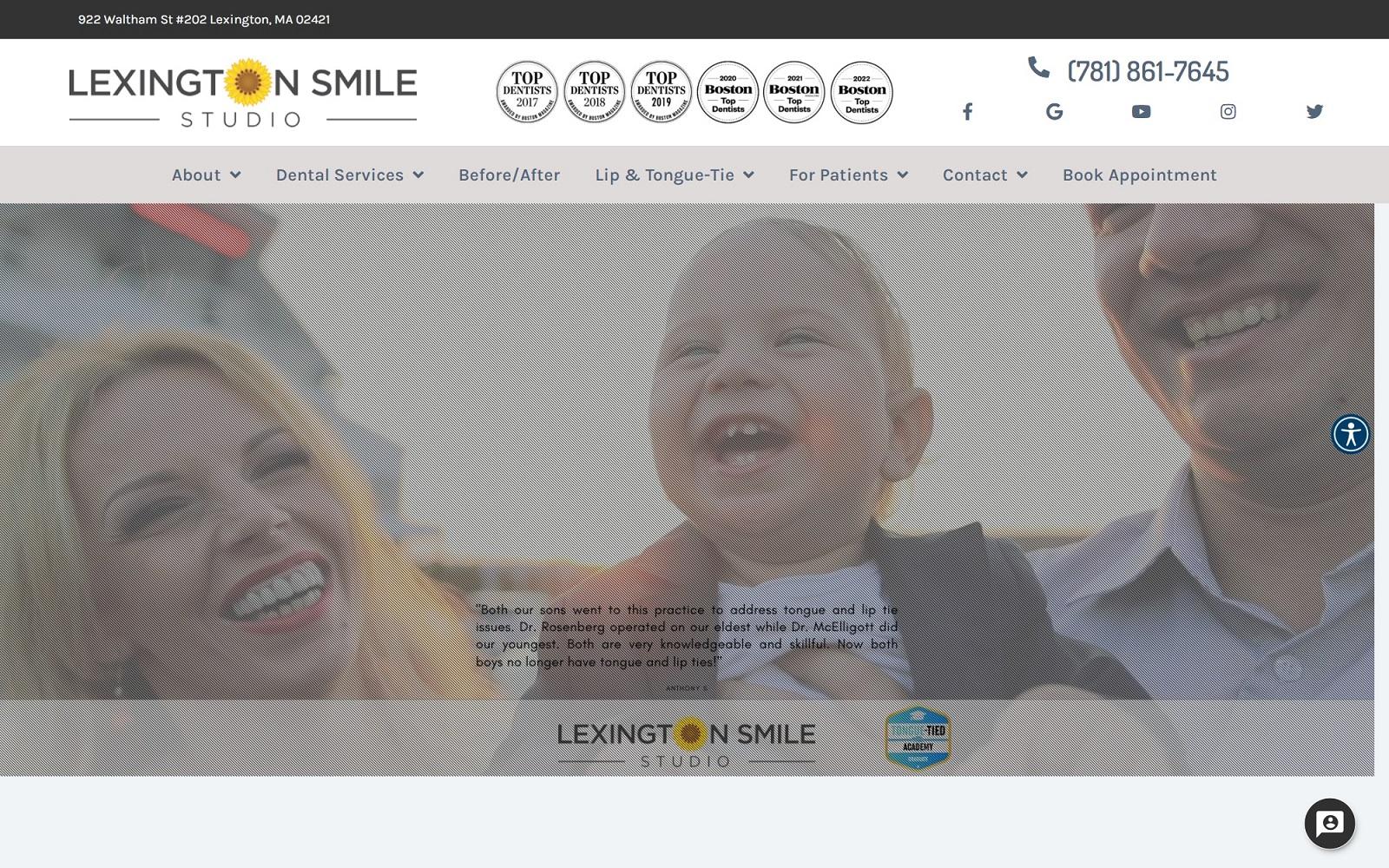 Lexington Smile Studio screenshot