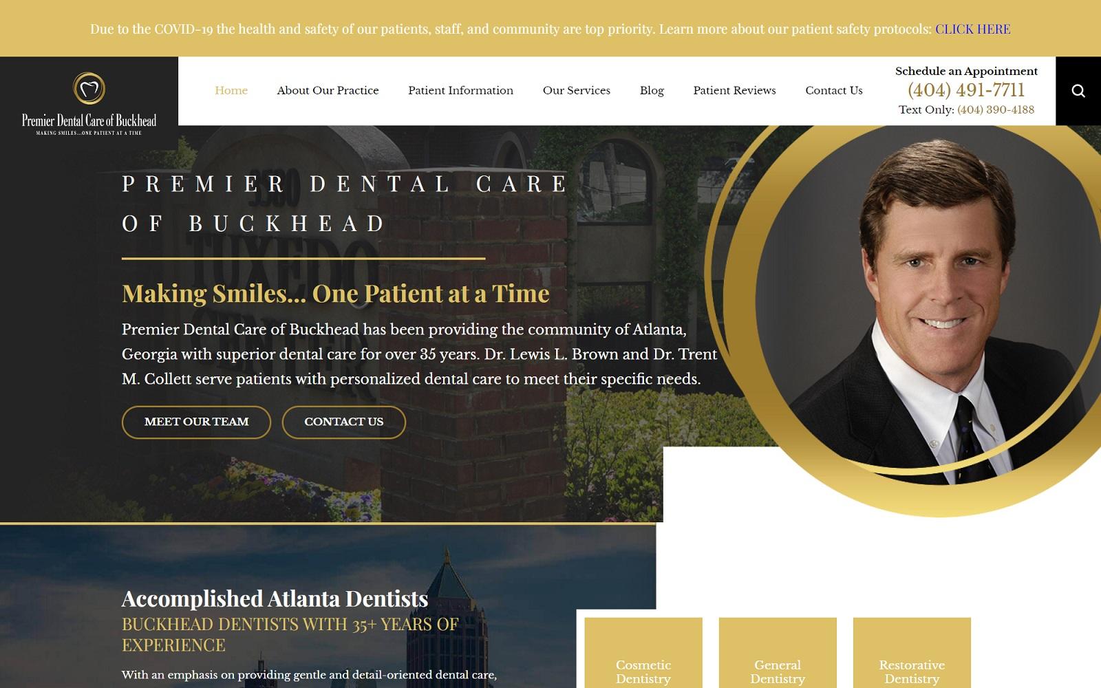 Lewis L. Brown DDS screenshot