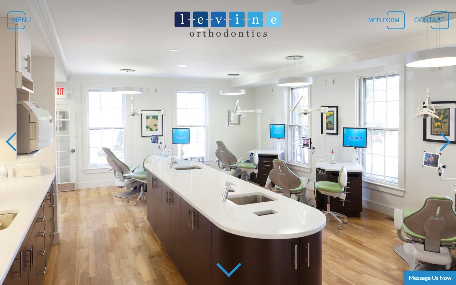 Levine Orthodontics screenshot