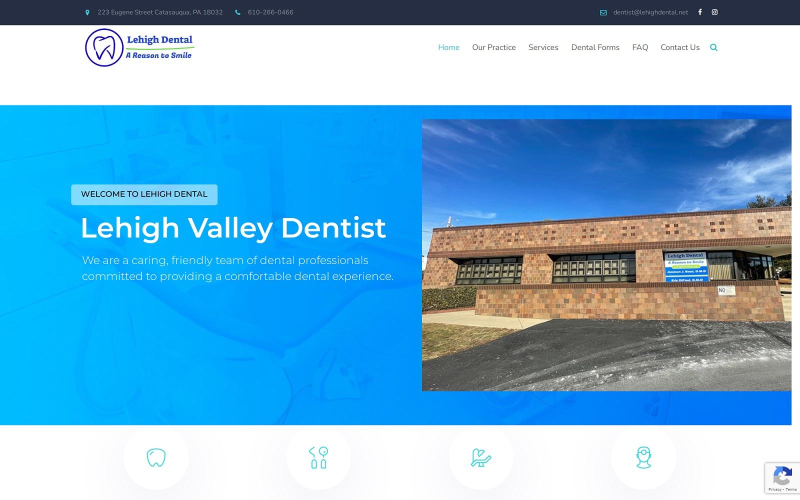 Lehigh Dental screenshot