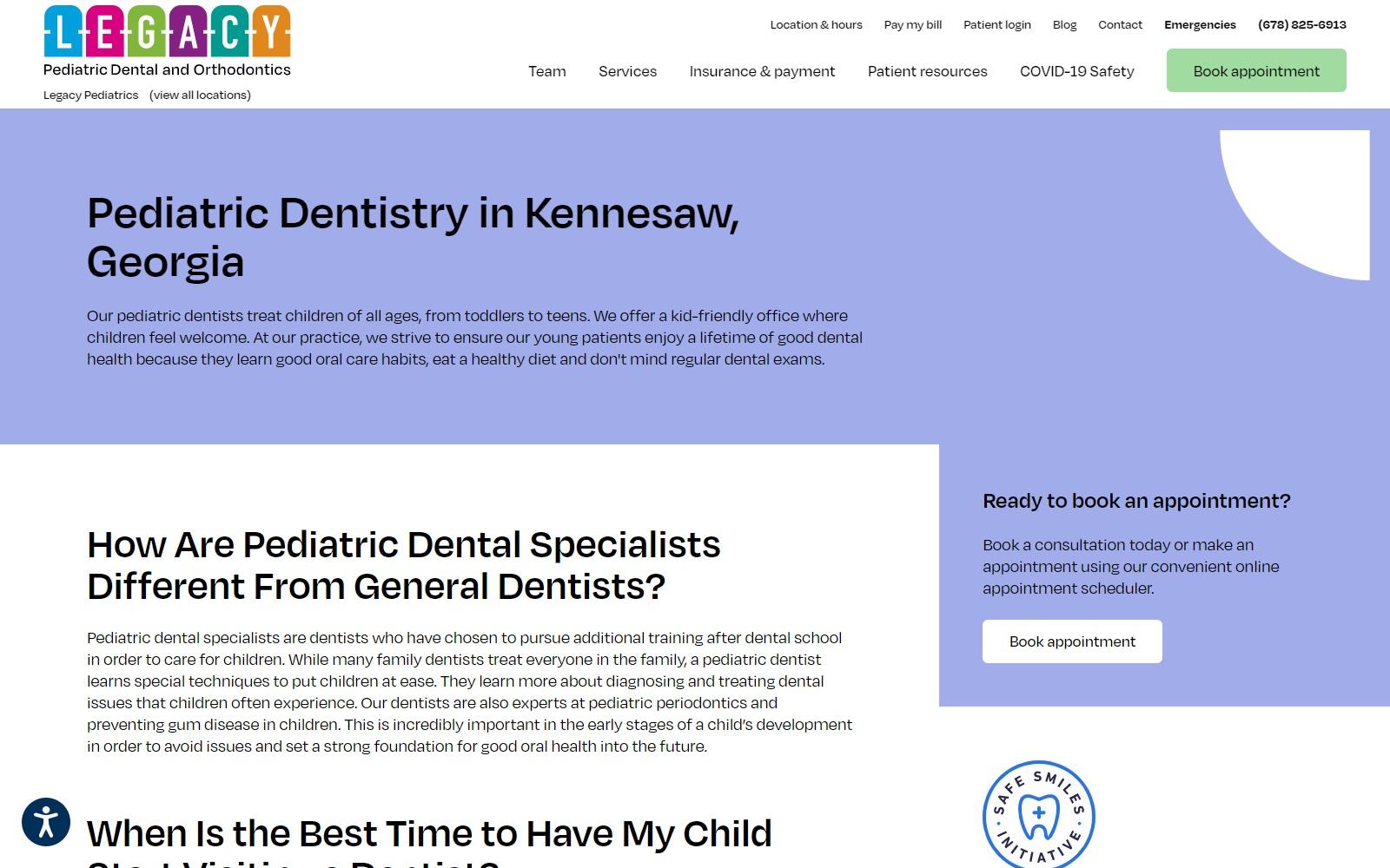 Legacy Pediatric Dentistry