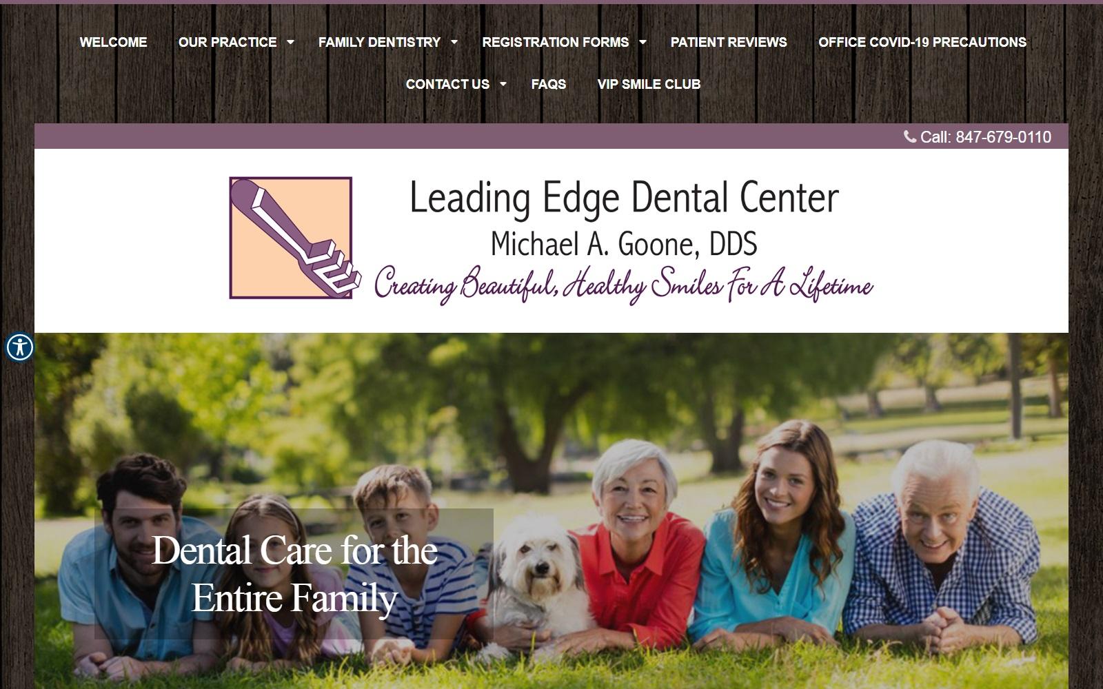 Leading Edge Dental Center screenshot