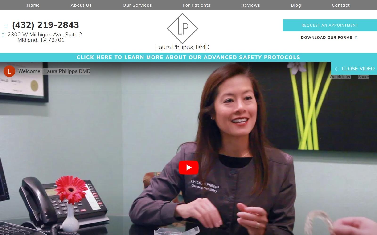 Philipps Laura DDS screenshot
