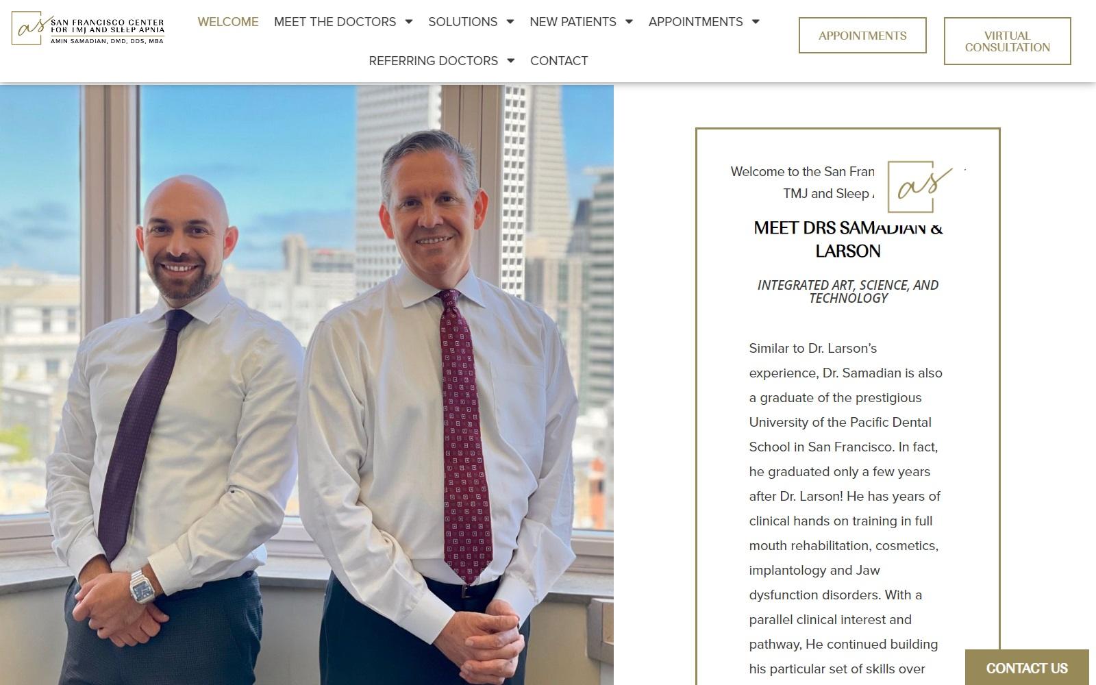 Greg D. Larson DDS screenshot