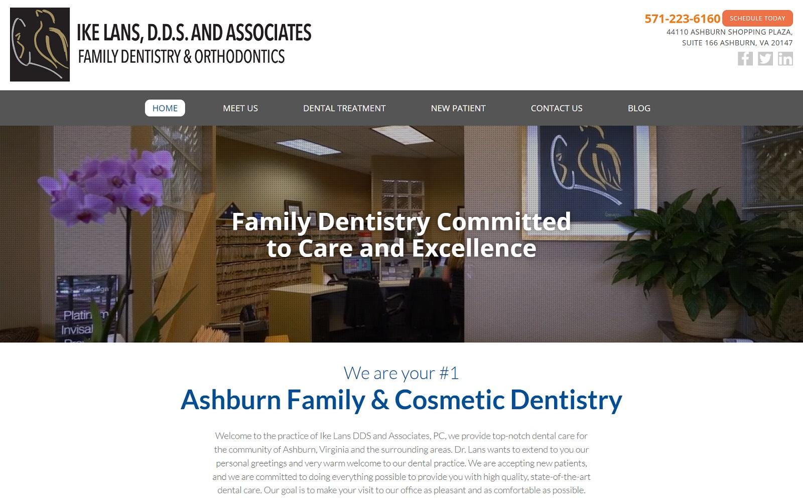 Ike Lans DDS & Associates Family Dentistry screenshot