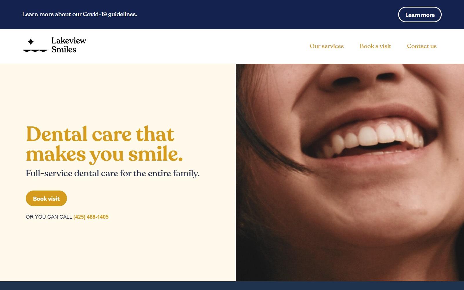 Lakeview Smiles Family Dentistry screenshot