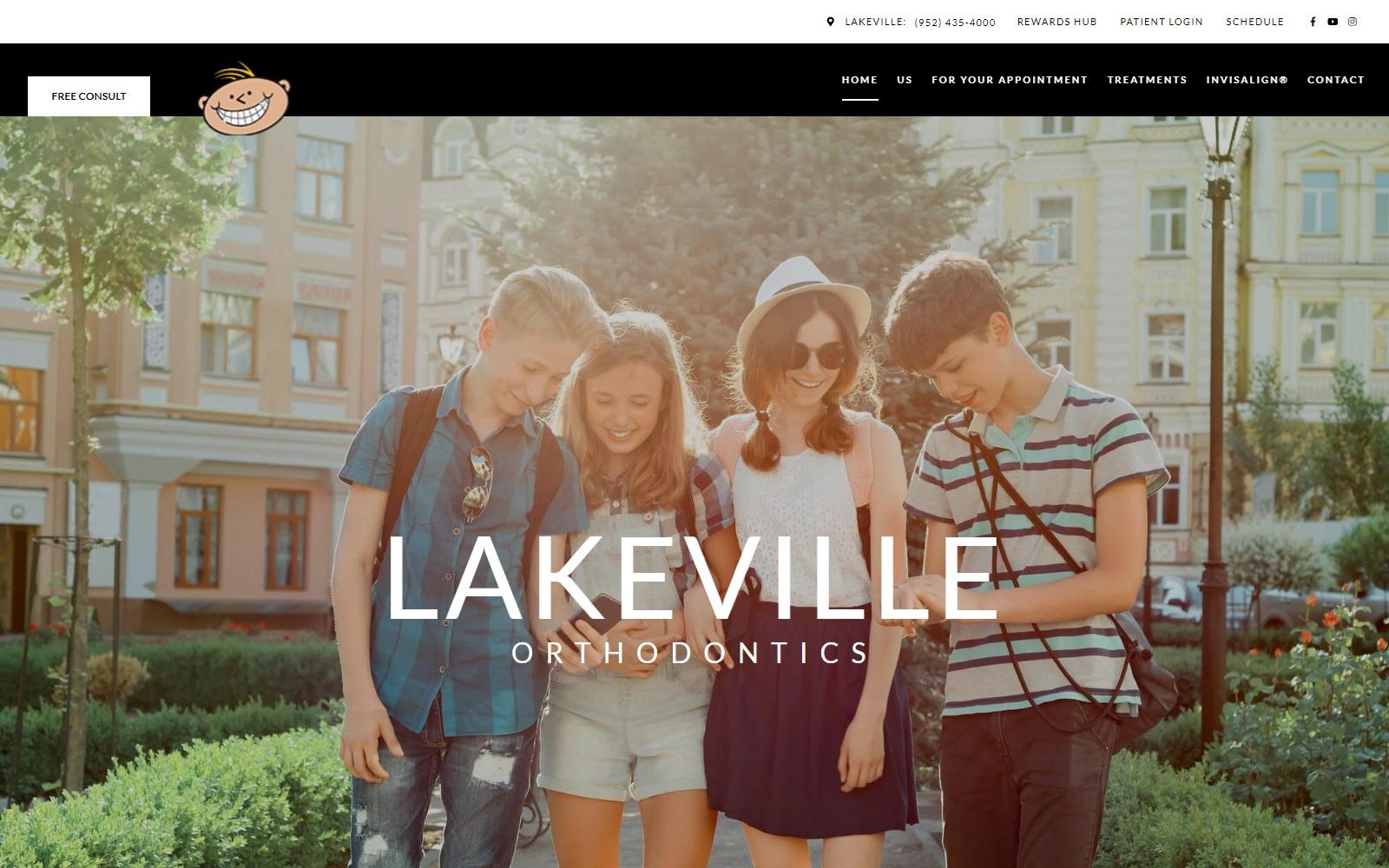 Lakeville Orthodontics screenshot