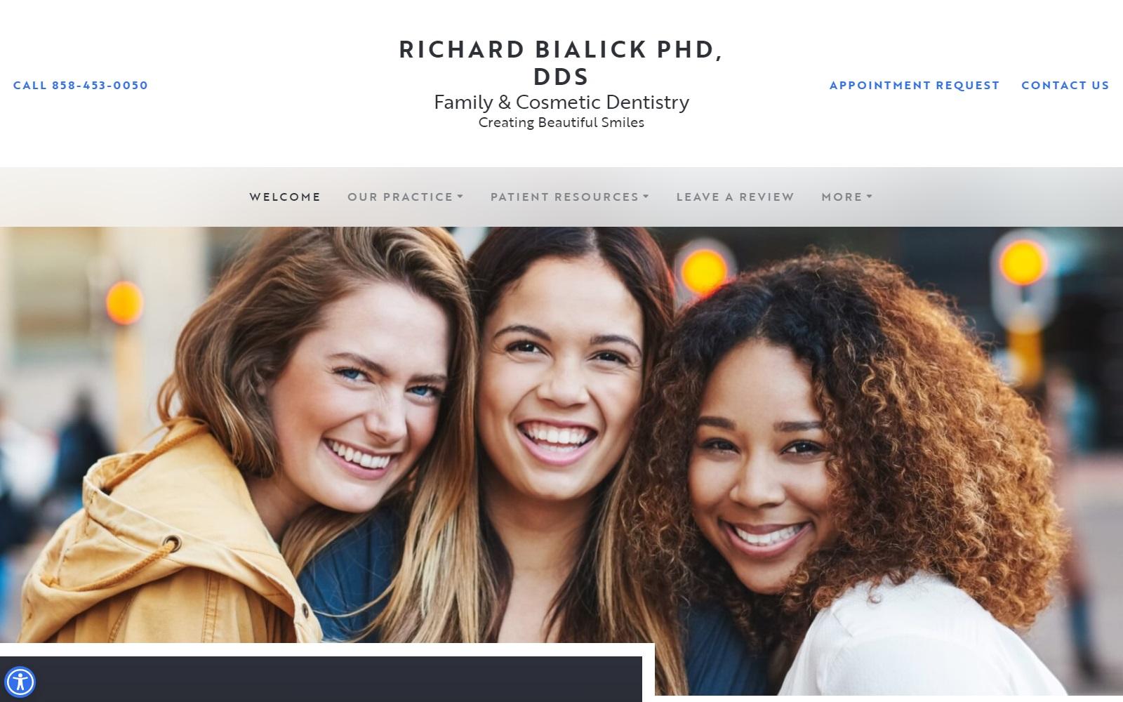 Richard Bialick DDS screenshot