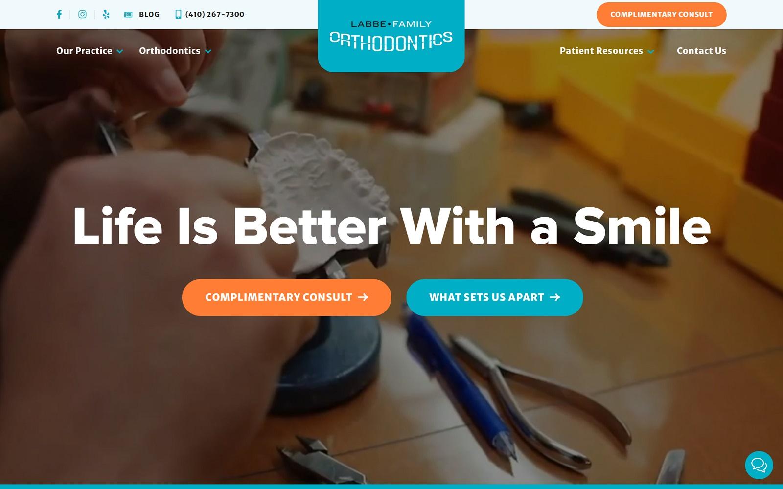 Labbe Family Orthodontics screenshot