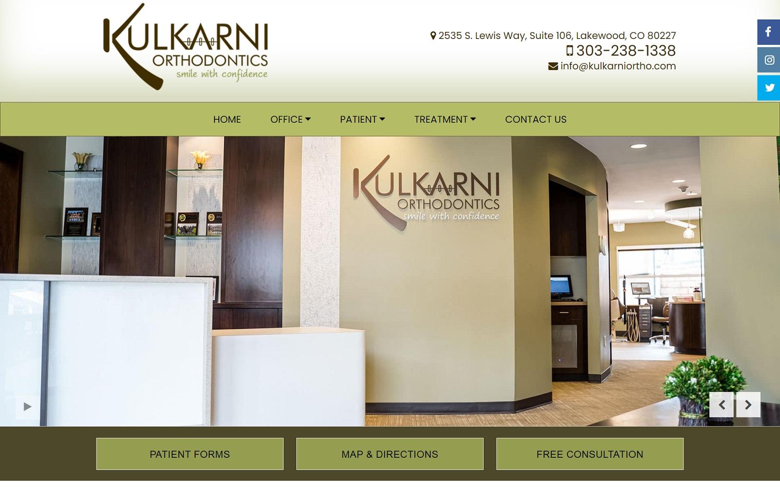 Kulkarni Orthodontics screenshot