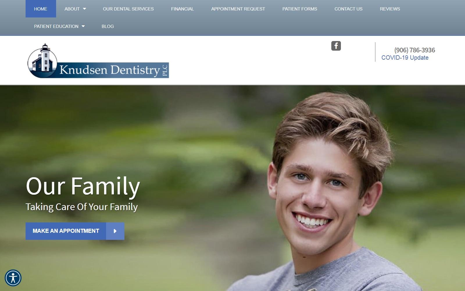 Knudsen Dentistry PLC screenshot
