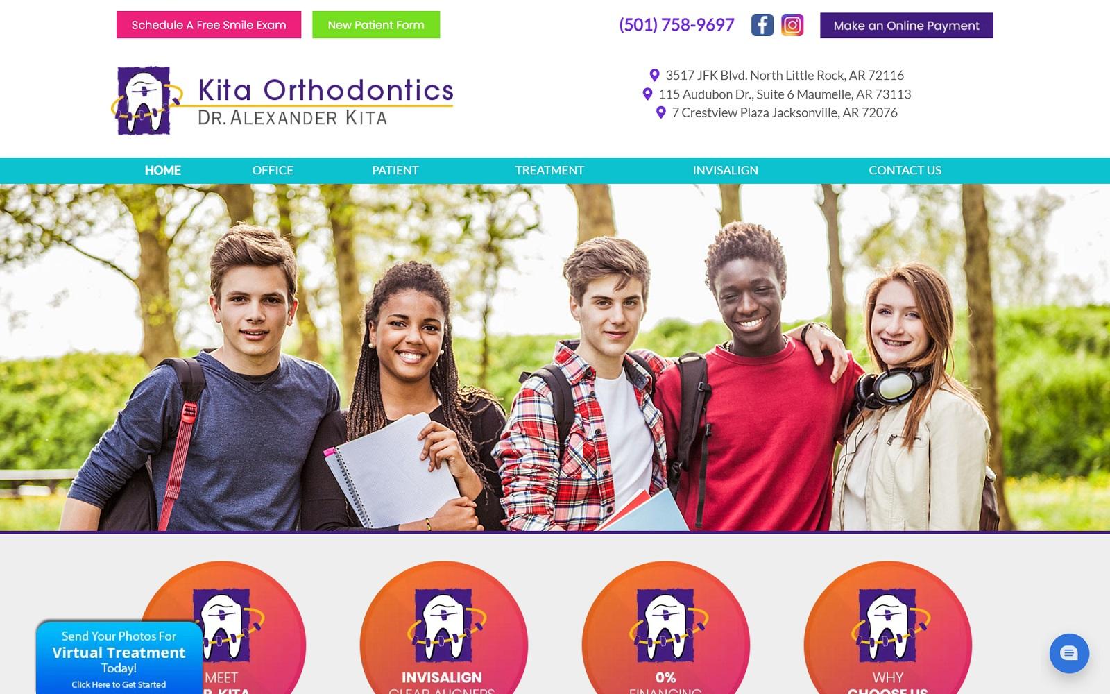 Kita Orthodontics screenshot