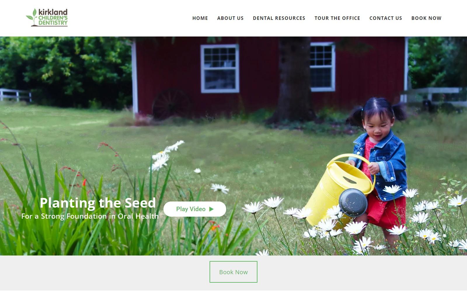 Kirkland Children's Dentistry screenshot