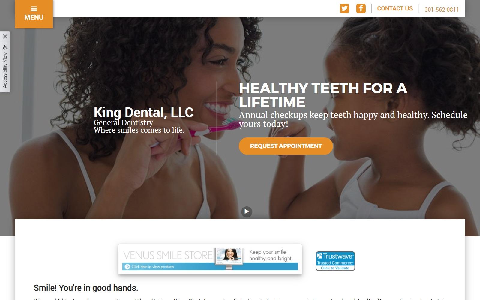 King Dental LLC screenshot