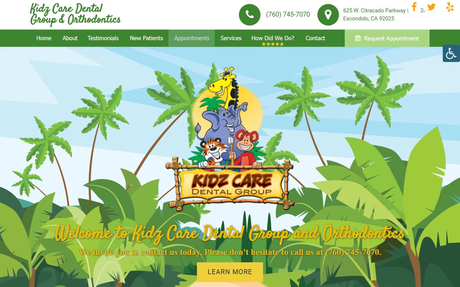 Kidz Care Dental Group Tahir R Paul Dental Corp