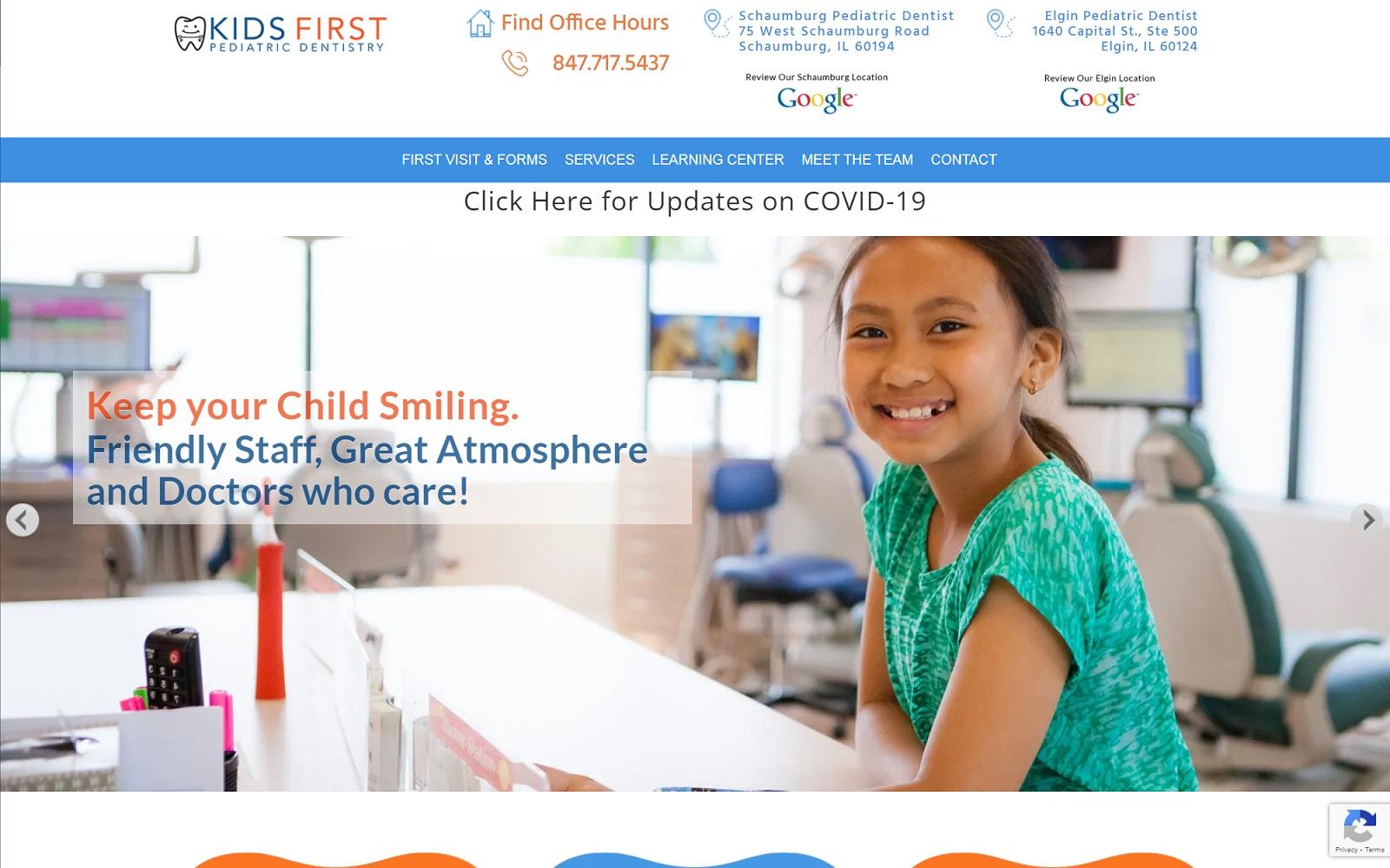 Kids First Pediatric Dentistry screenshot