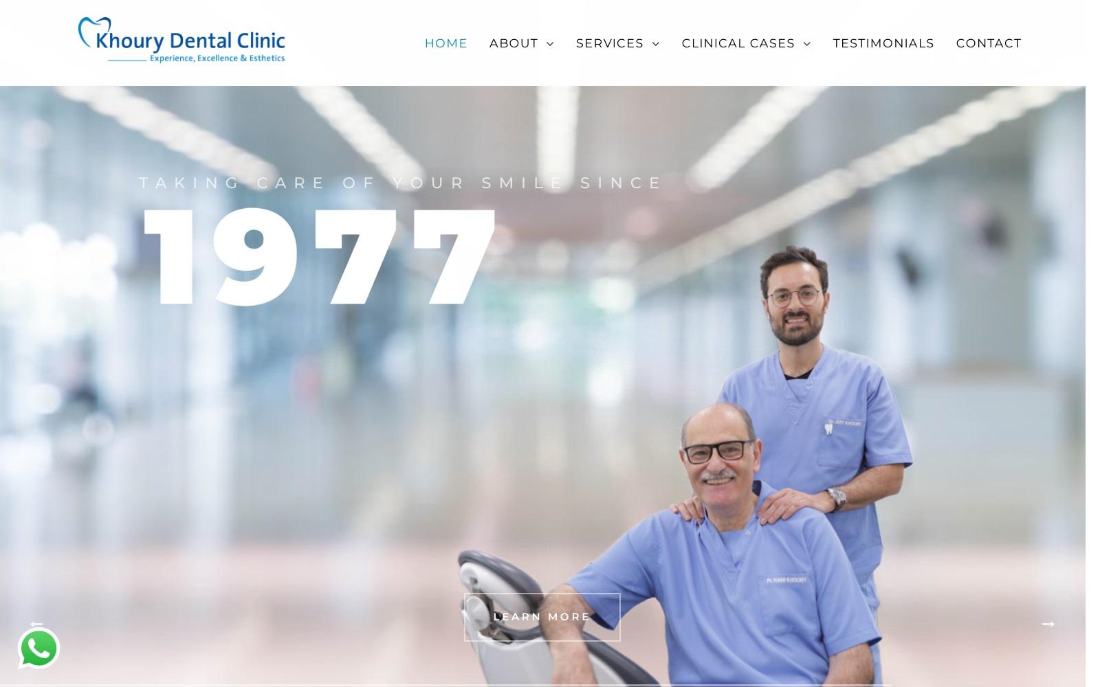 Khoury Dental Clinic screenshot