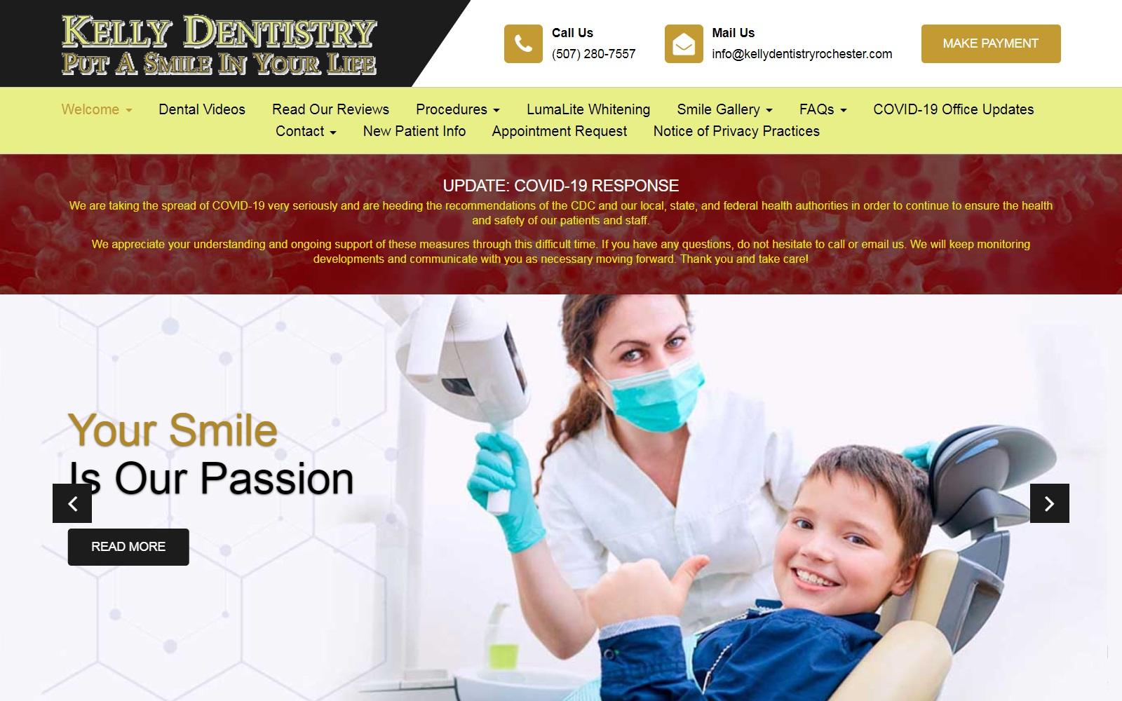Kelly Dentistry screenshot