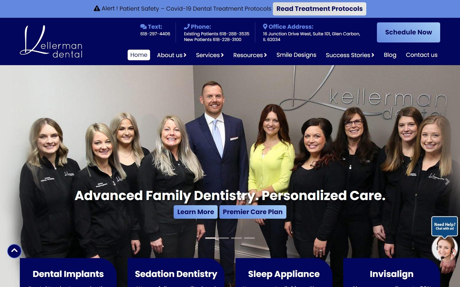 Kellerman Dental screenshot
