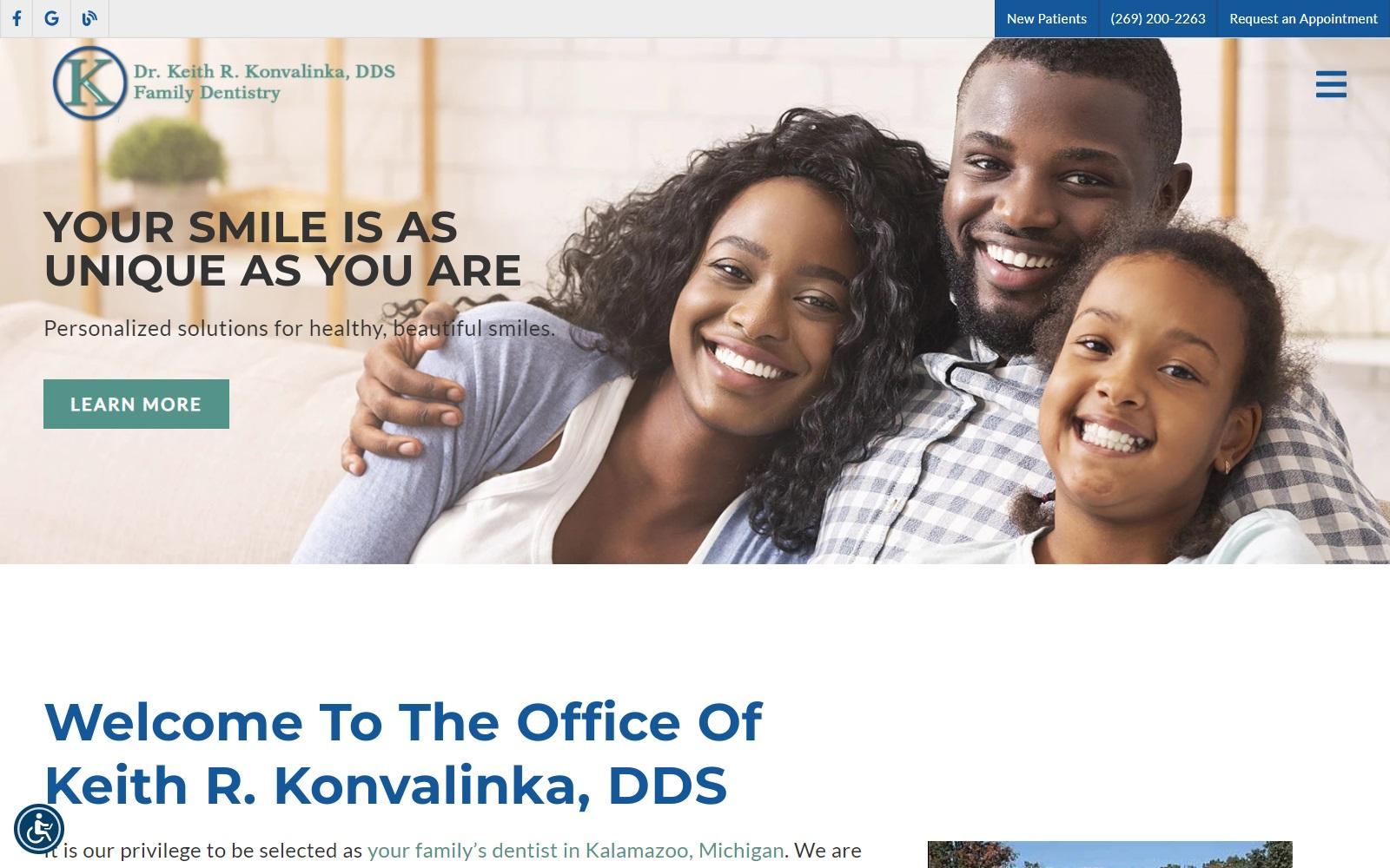 Dr. Keith R Konvalinka Family Dentistry