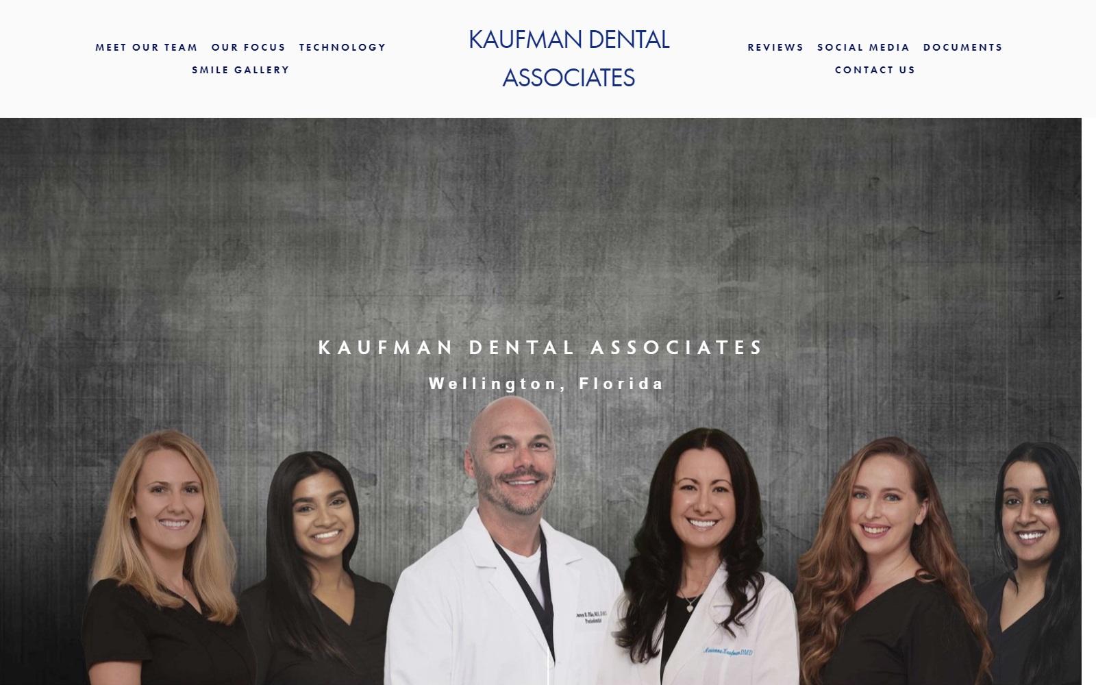 Kaufman Dental Associates screenshot
