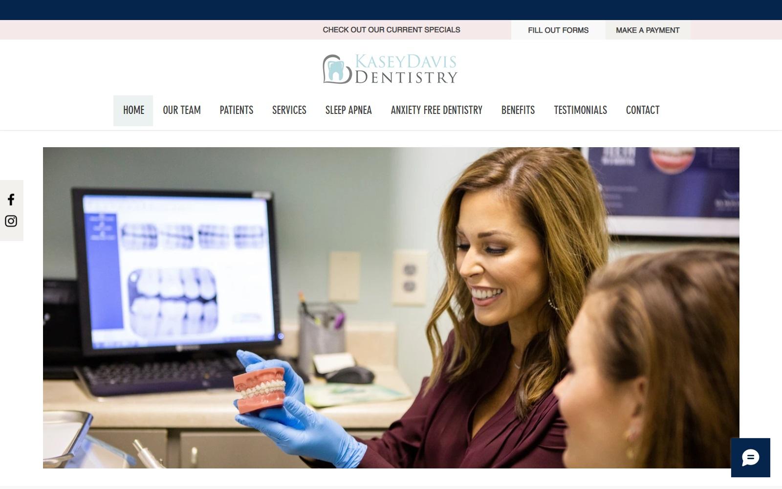 Kasey Davis Dentistry screenshot