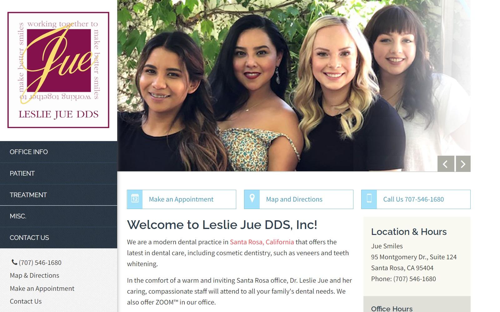 Jue Leslie DDS screenshot
