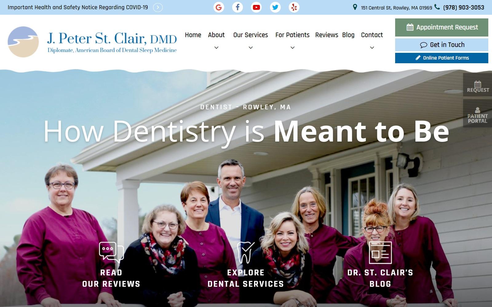 J. Peter St. Clair, DMD
