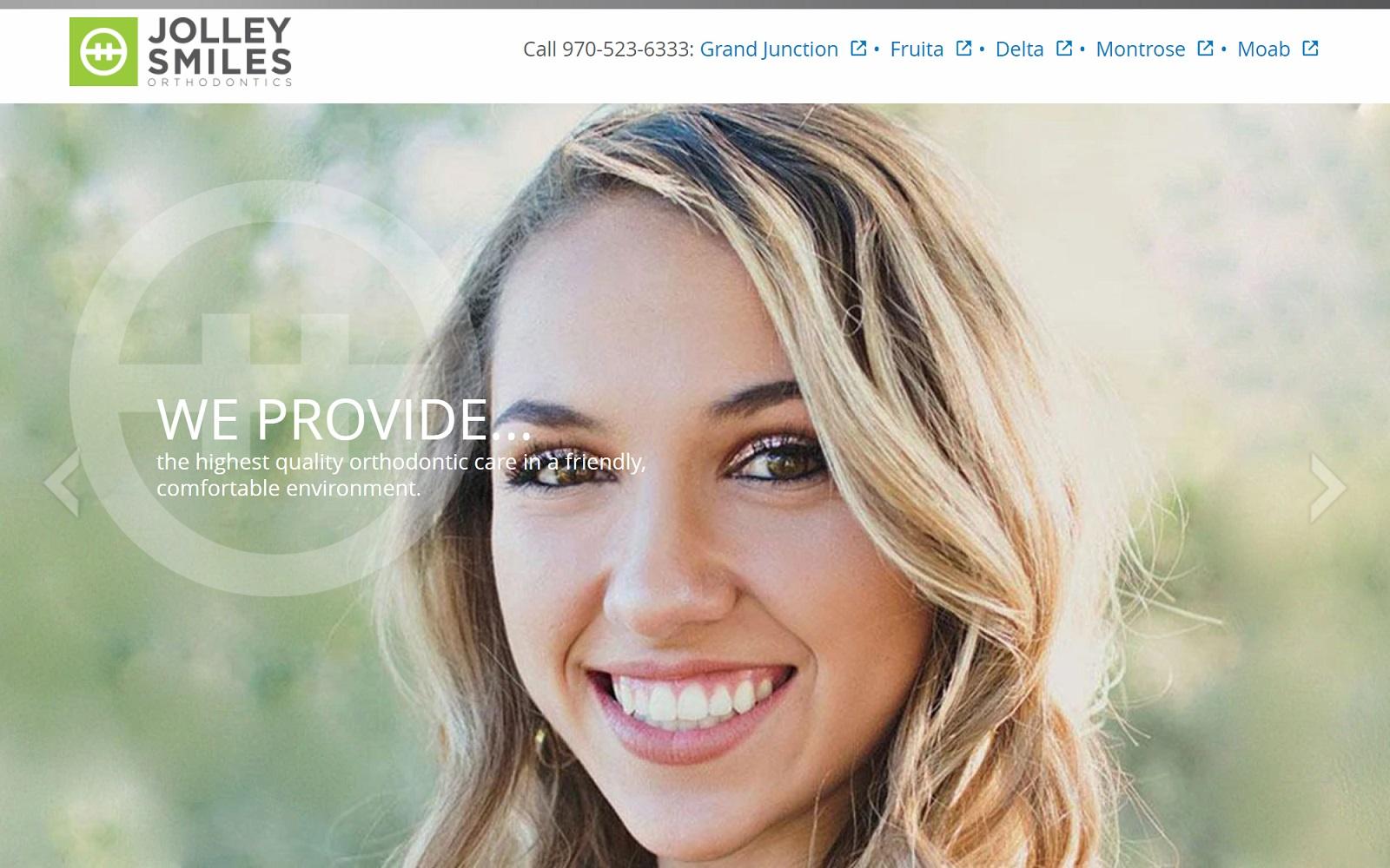 Jolley Smiles Orthodontics screenshot