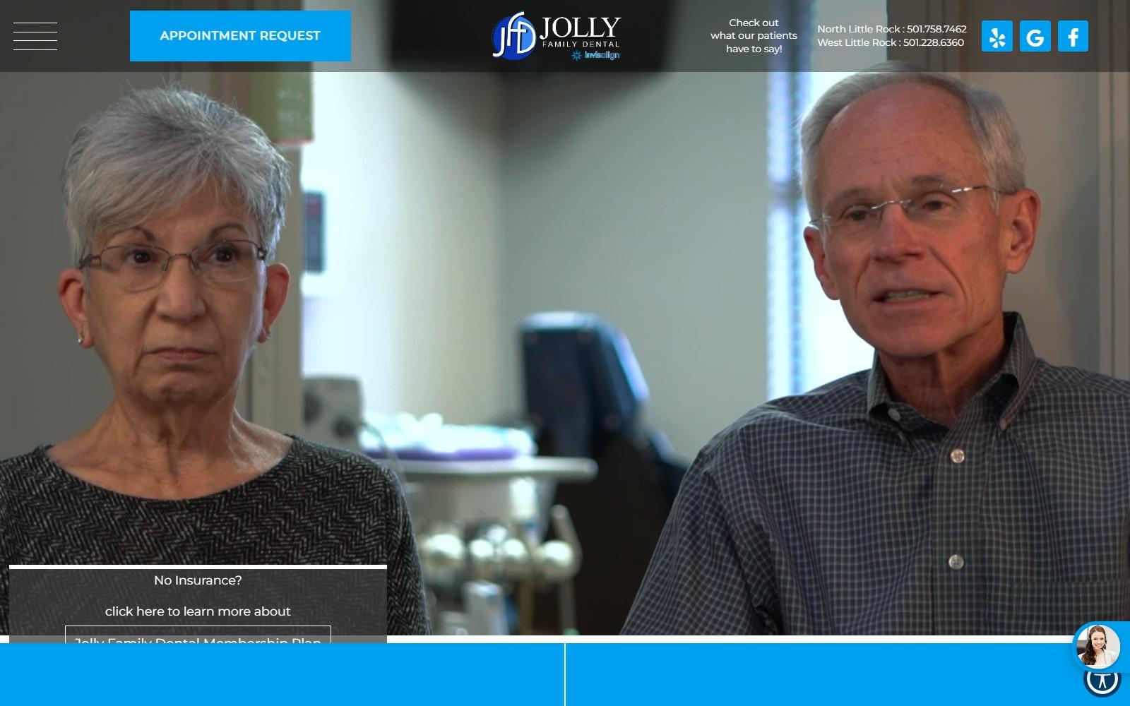 Jolly Family Dentistry screenshot