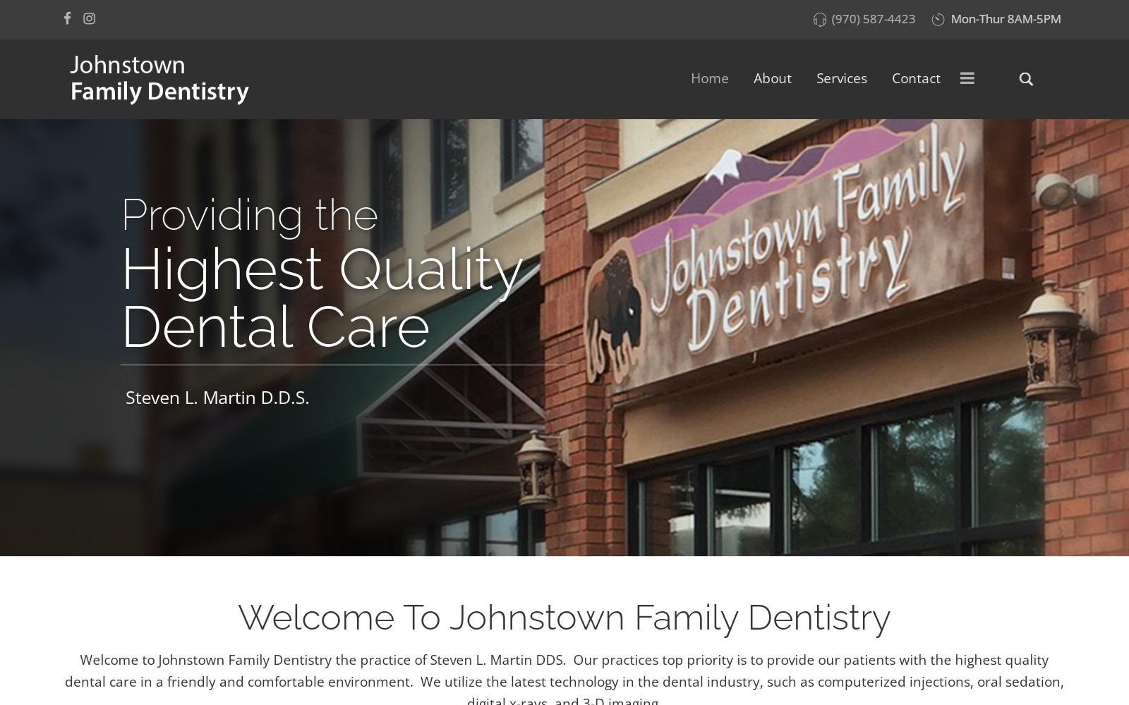 Johnstown Family Dentistry screenshot