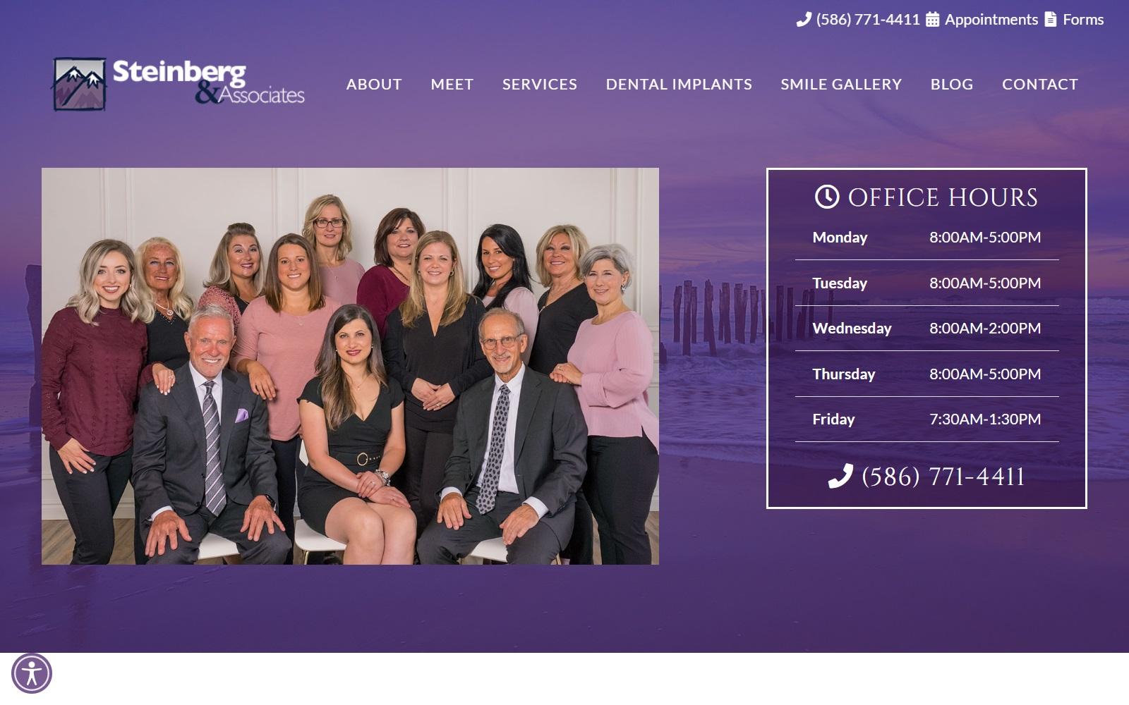 John M. Steinberg DDS screenshot